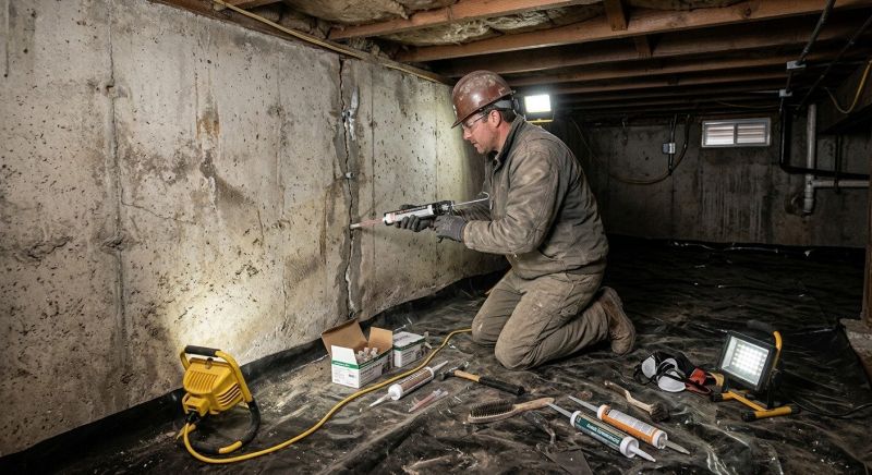 Basement Foundation Repair in Burke, VA