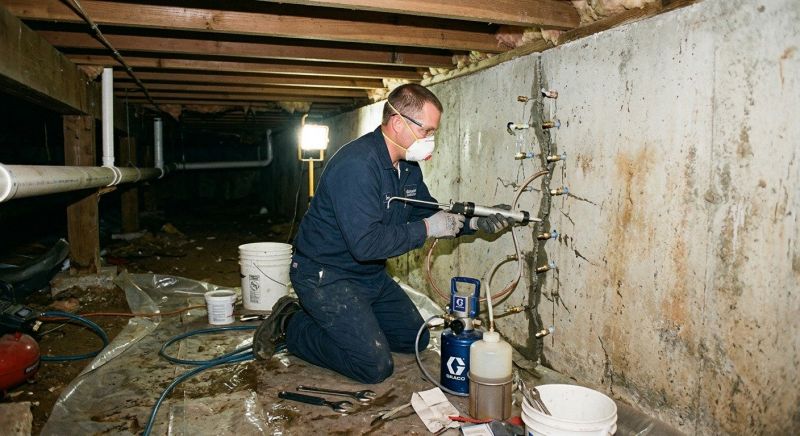 Basement Foundation Repair in La Plata, MD