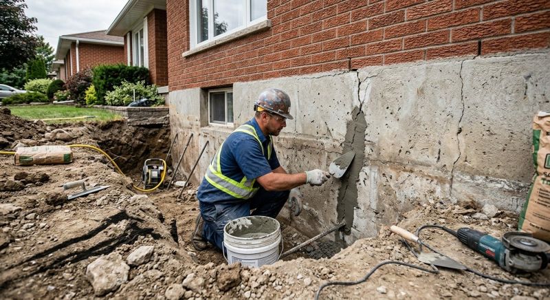 Basement Foundation Repair in Manassas, VA
