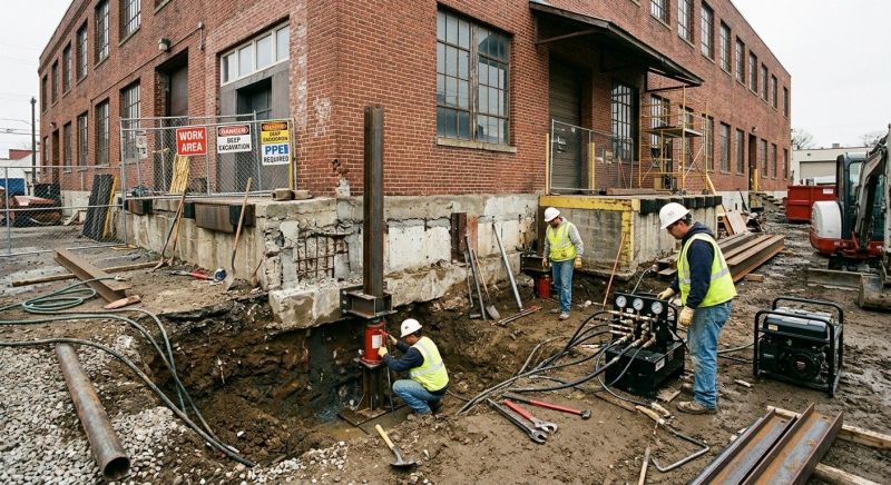 Building Foundation Repair in Arlington County, VA