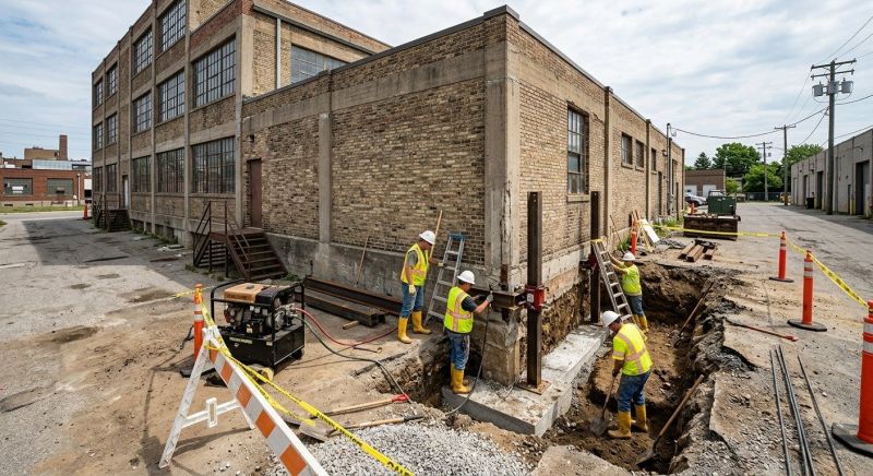 Building Foundation Repair in Nokesville, VA