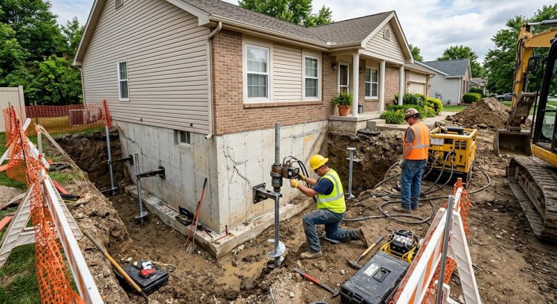 Building Foundation Repair in Temple Hills, MD