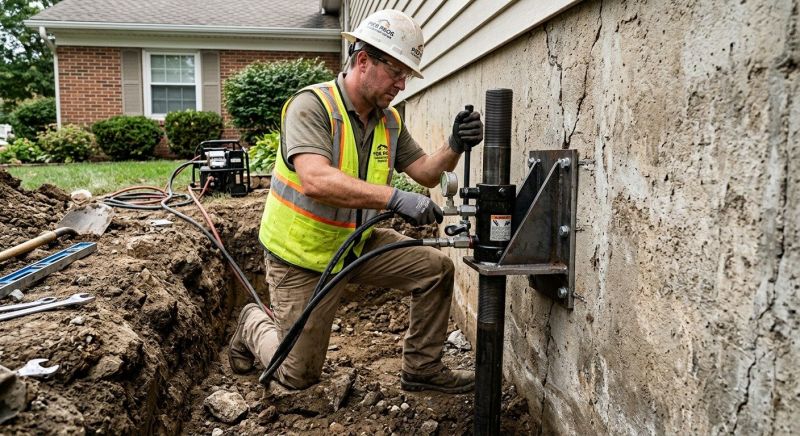 Concrete Foundation Leveling in Charles County, MD
