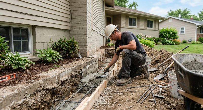 Concrete Foundation Repair in Bethesda, MD