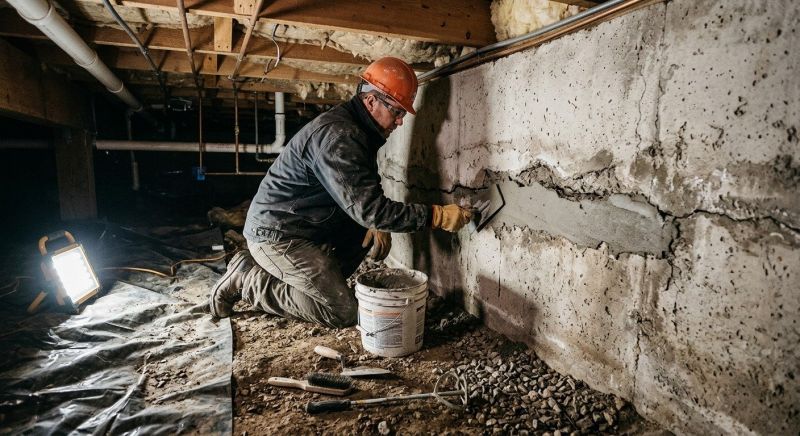 Concrete Foundation Repair in Lorton, VA