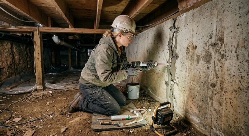 Concrete Foundation Repair in Manassas, VA