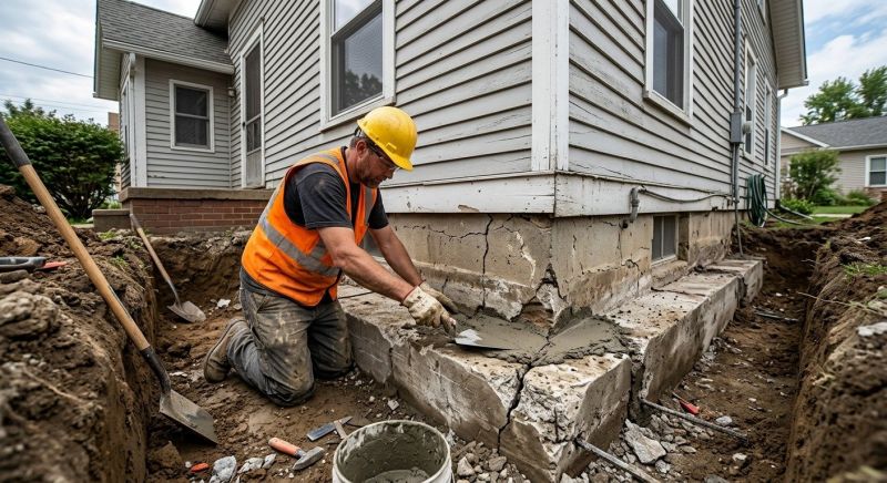 Concrete Foundation Repair in Prince Georges County, MD
