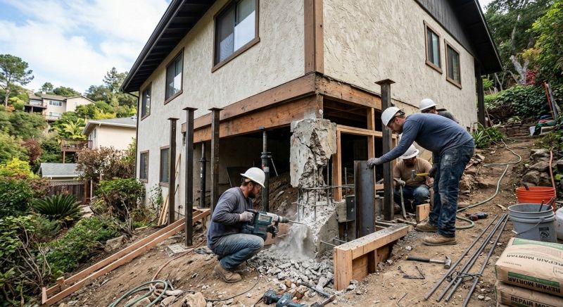 Concrete Foundation Repair in Stafford County, VA