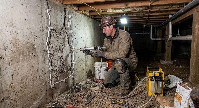 Concrete Foundation Repair in Waldorf, MD