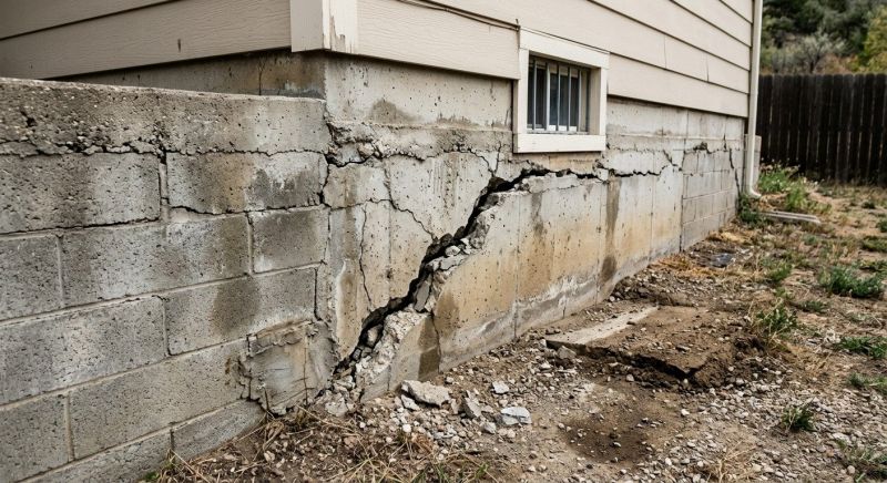 Cracked Foundation Repair in Bristow, VA