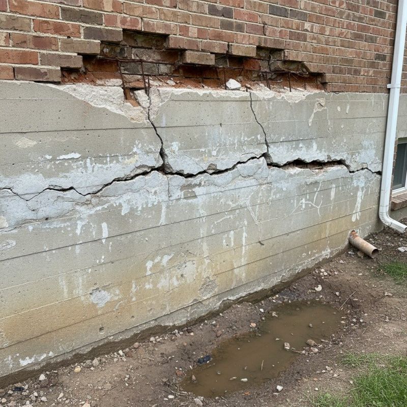 Cracked Foundation Repair in Fairfax County, VA