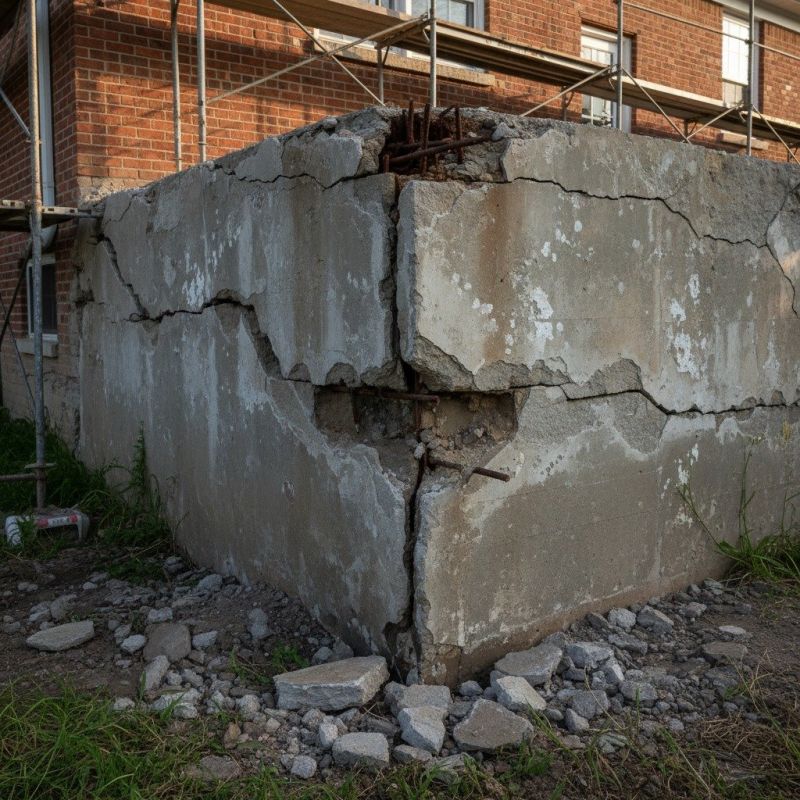 Cracked Foundation Repair in Falls Church, VA
