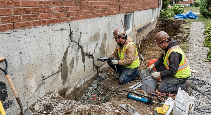 Cracked Foundation Repair in Indian Head, MD