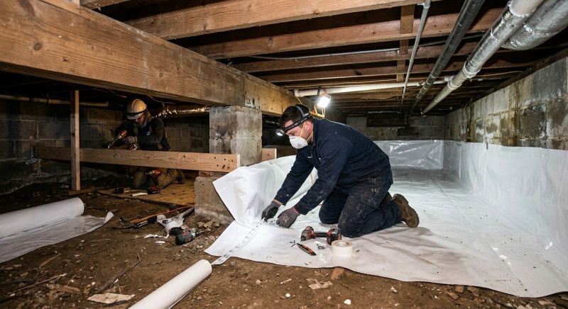 Crawl Space Leveling in Lorton, VA