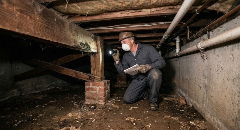 Crawl Space Leveling in Lorton, VA