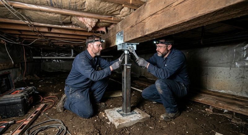 Crawlspace Foundation Repair in Fairfax, VA