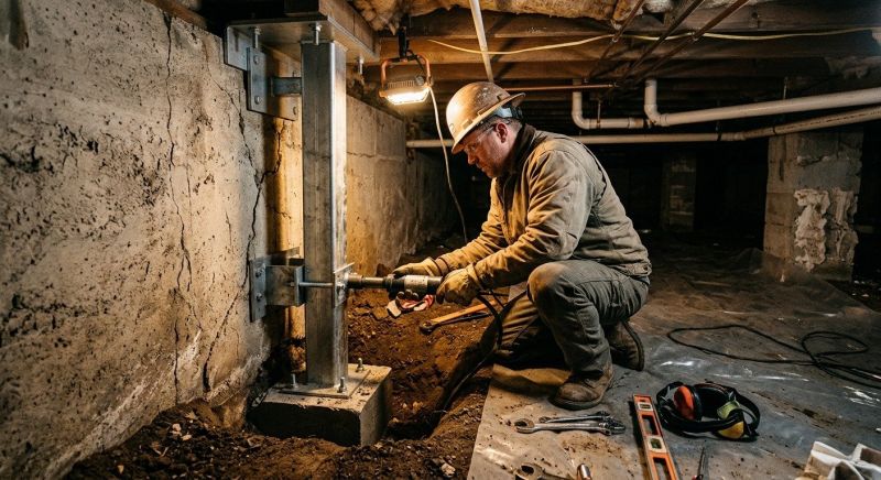 Crawlspace Foundation Repair in Falls Church, VA