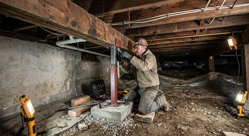 Crawlspace Foundation Repair in Kensington, MD