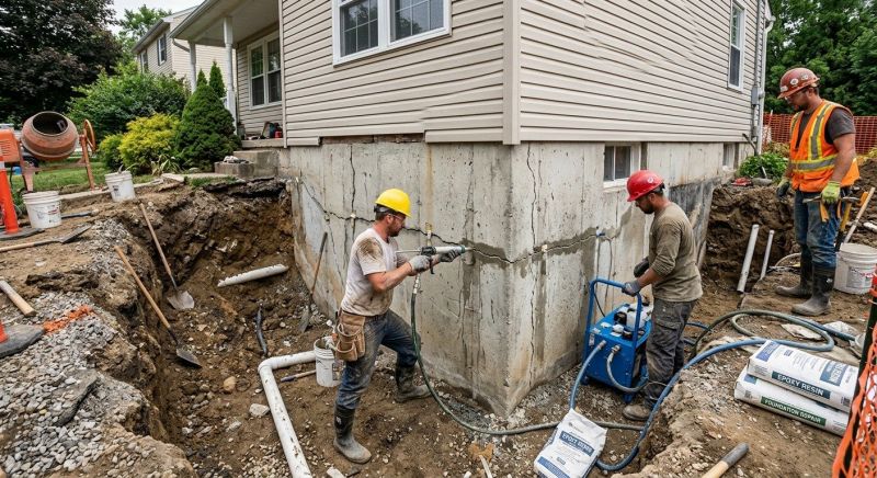 Foundation Damage Repair in Brandywine, MD