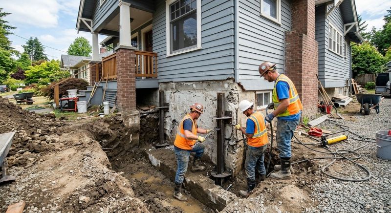 Foundation Damage Repair in Nokesville, VA