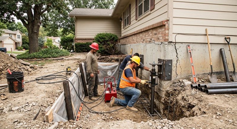 Foundation Damage Repair in Springfield, VA