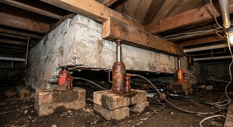 Foundation Jacking in Bethesda, MD