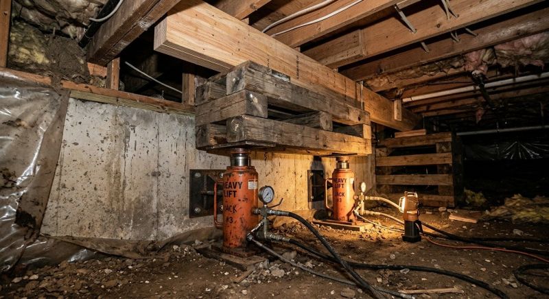Foundation Jacking in Burke, VA