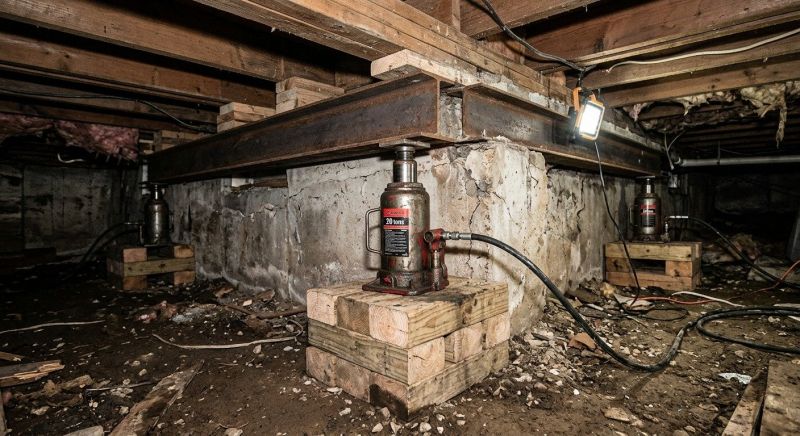 Foundation Jacking in Dumfries, VA