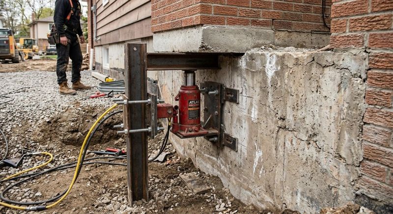 Foundation Jacking in La Plata, MD