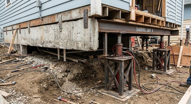 Foundation Jacking in Loudoun County, VA