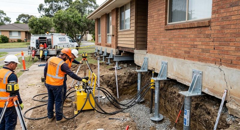 Foundation Jacking in Oxon Hill, MD