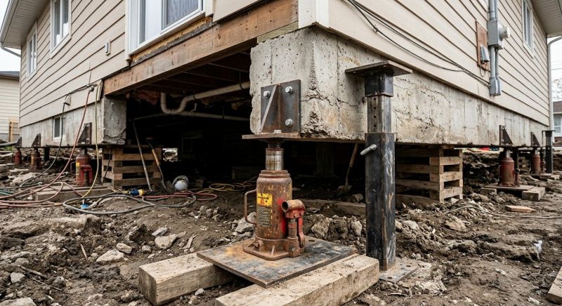Foundation Jacking in Sterling, VA