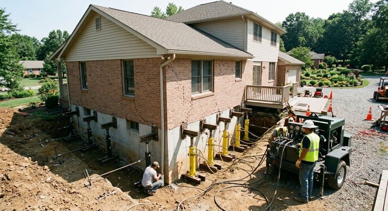 Foundation Jacking in Takoma Park, MD