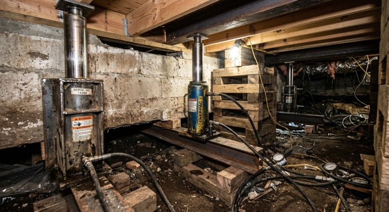 Foundation Jacking in Vienna, VA