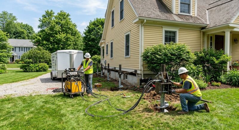 Foundation Lifting in Bethesda, MD