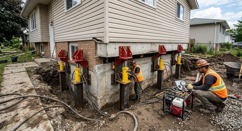 Foundation Lifting in Cheltenham, MD