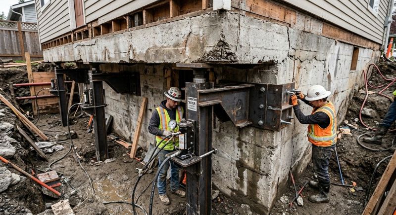 Foundation Lifting in Indian Head, MD