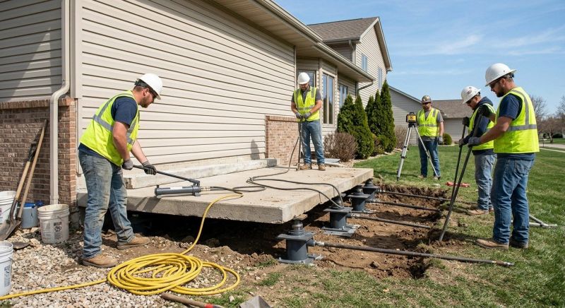Foundation Lifting in Prince William County, VA