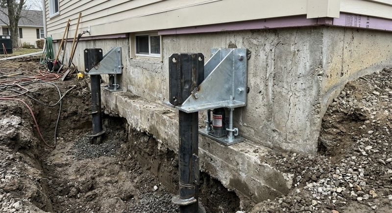 Foundation Pier Leveling in Lorton, VA