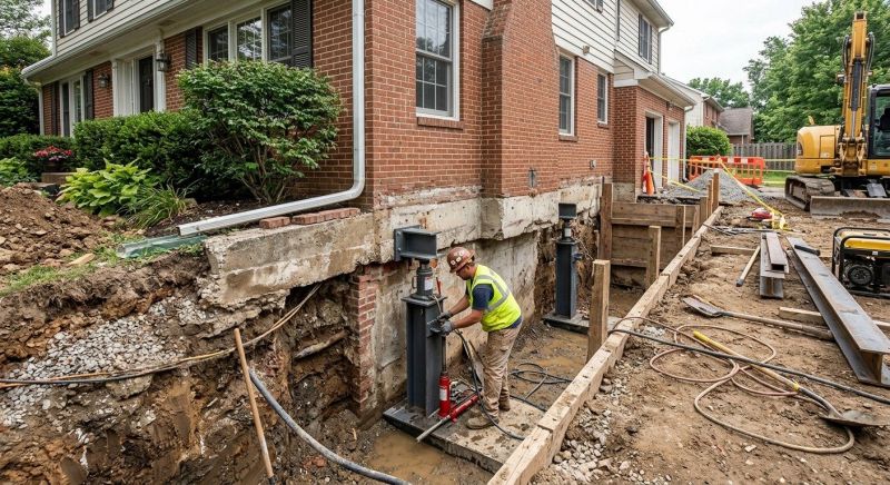 Foundation Raising in Annandale, VA