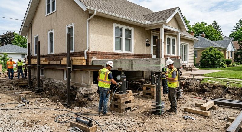 Foundation Releveling in Lorton, VA