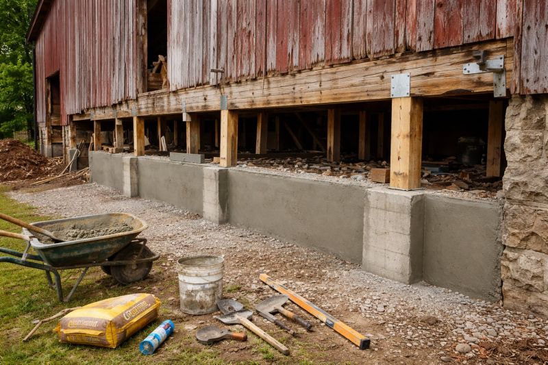 Foundation Renovation in Lorton, VA