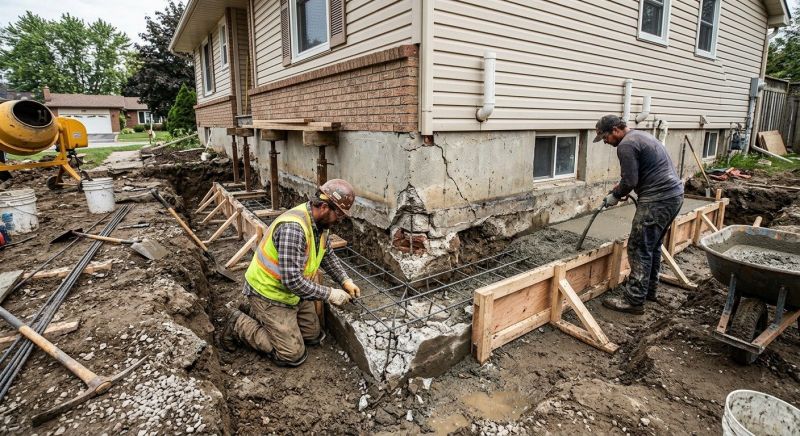 Foundation Repair in Capitol Heights, MD