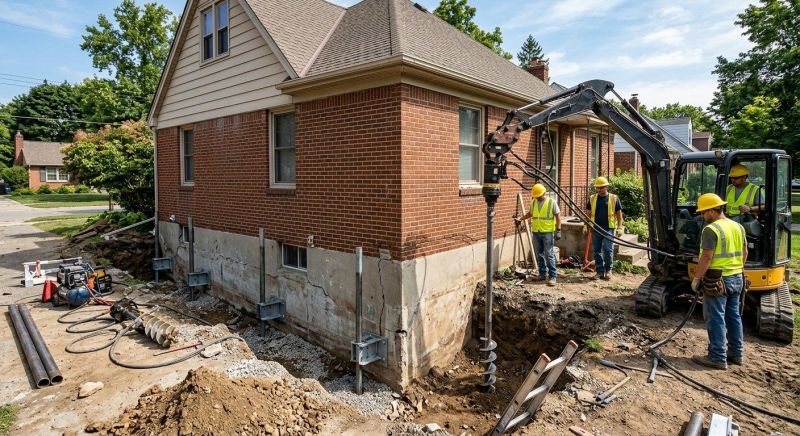 Foundation Stabilizing in Falls Church, VA