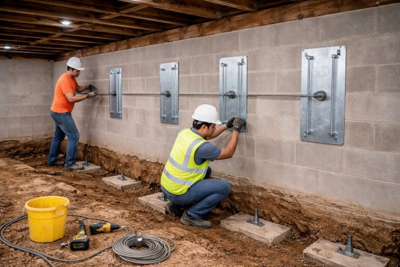 Foundation Stabilizing in Great Falls, VA