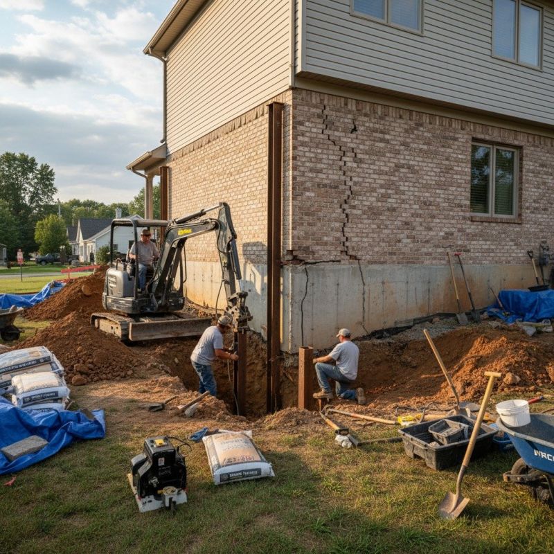 Foundation Structural Repair in Cabin John, MD