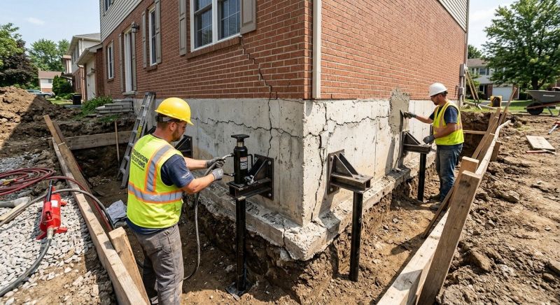 Foundation Structural Repair in Reston, VA