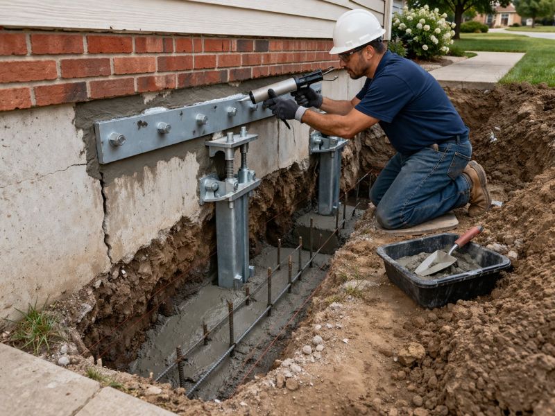 Foundation Structural Repair in Reston, VA