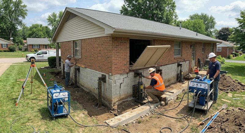 Home Foundation Leveling in Herndon, VA