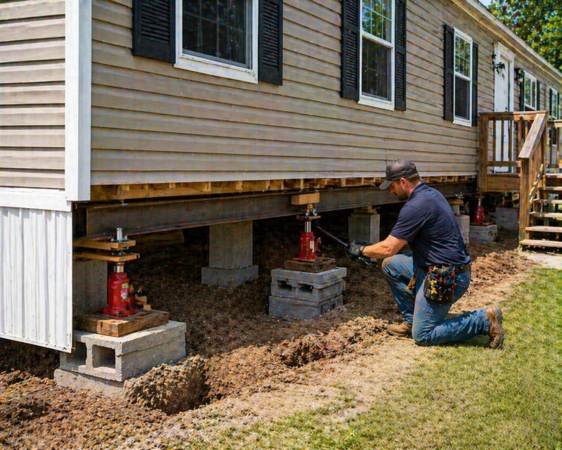 Home Foundation Leveling in Stafford County, VA